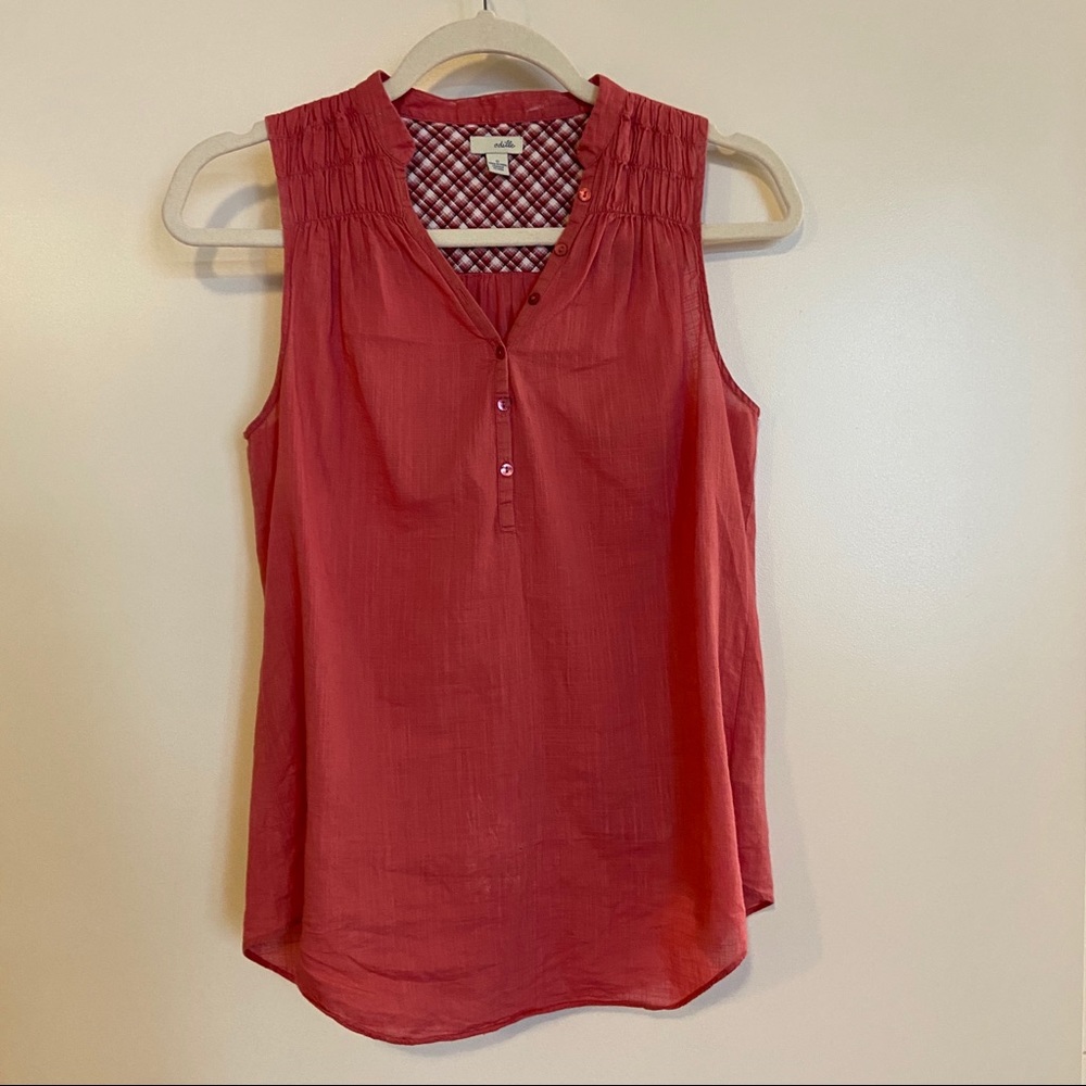 Anthropologie Odille sleeveless blouse